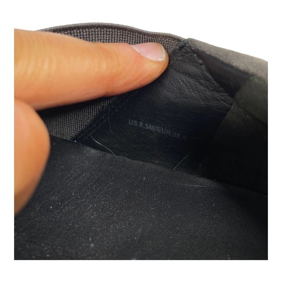 Vince Women's Warren Slip On Gray Suede Leather Loafer Sneakers- Size 8.5 - Picture 7 of 8